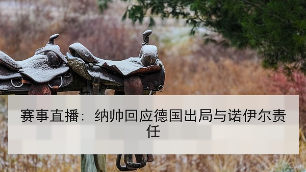 赛事直播: 纳帅回应德国出局与诺伊尔责任